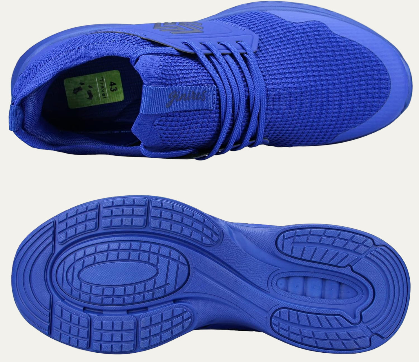 Men's Breathable Mesh Athletic Sneaker with Padded Insole