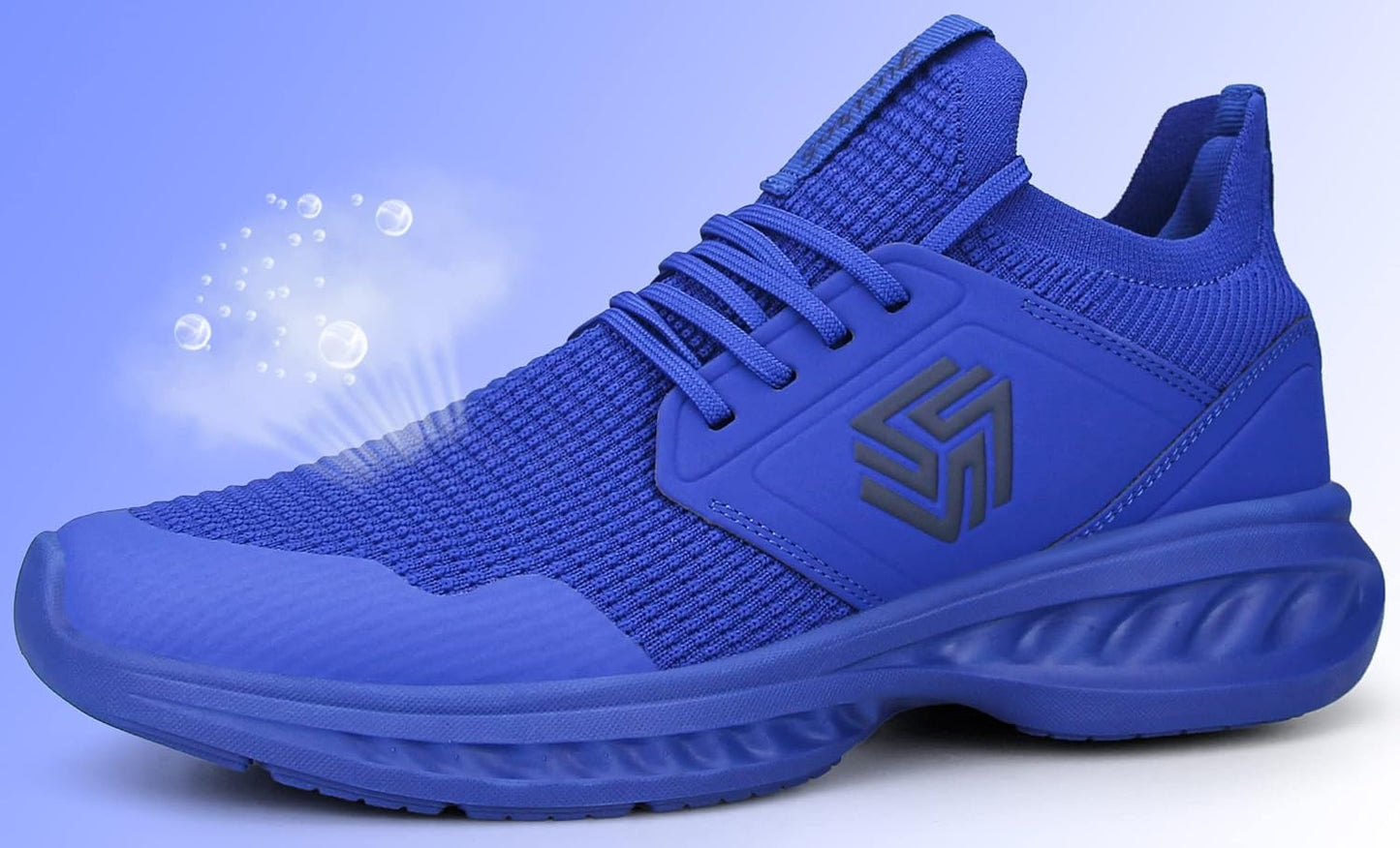 Men's Breathable Mesh Athletic Sneaker with Padded Insole