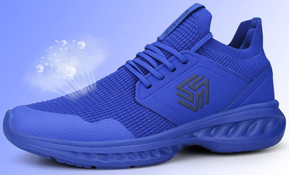 Men's Breathable Mesh Athletic Sneaker with Padded Insole