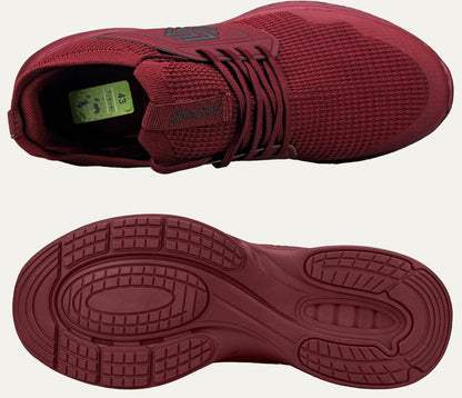 Men's Breathable Mesh Athletic Sneaker with Padded Insole
