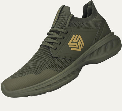 Men's Breathable Mesh Athletic Sneaker with Padded Insole