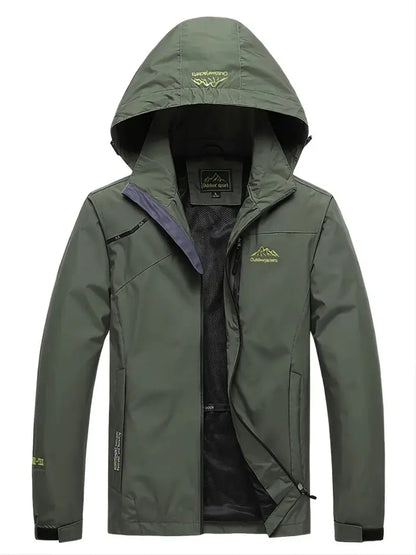 Waterproof Lightweight Jacket - AquaShield - OutfitLondon