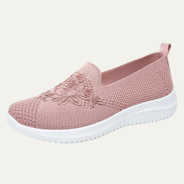 Lightweight Comfortable Floral Sneaker Shoes for Women