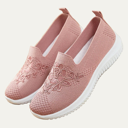 Lightweight Comfortable Floral Sneaker Shoes for Women