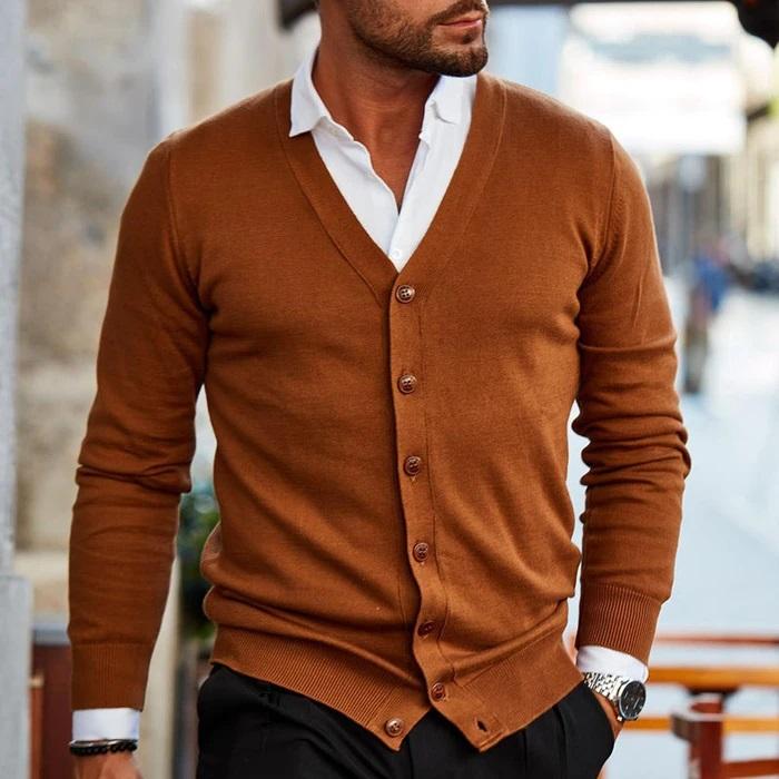 Traditional Mens Crew Neck Sweater