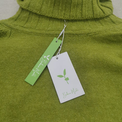 Soft Large Cable Knit Turtleneck Sweater