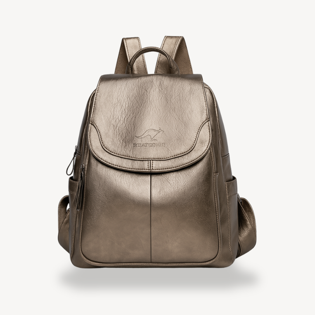 Stylish Ladies Leather Rucksack