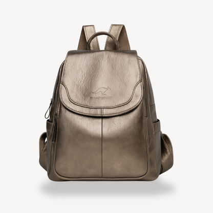 Stylish Ladies Leather Rucksack