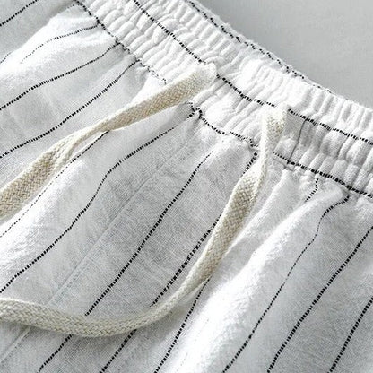 Brooke | Relaxed Fit Linen Drawstring Shorts