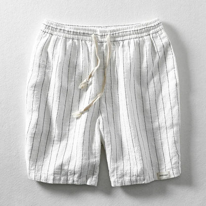 Casual Linen Loose Fit Summer Shorts - OutfitLondon