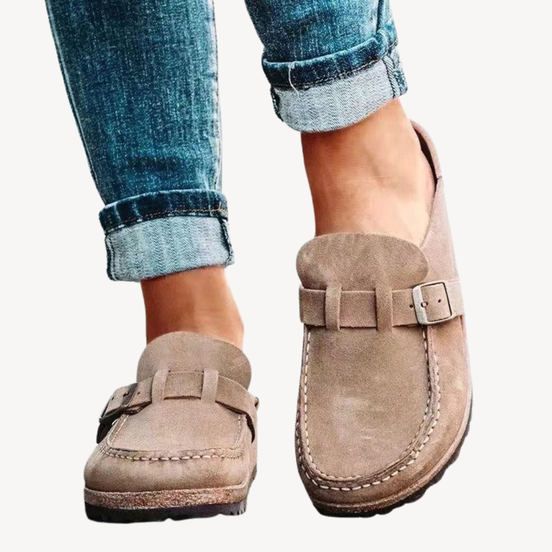 Comfortable Supportive Slip On Shoes - OutfitLondon