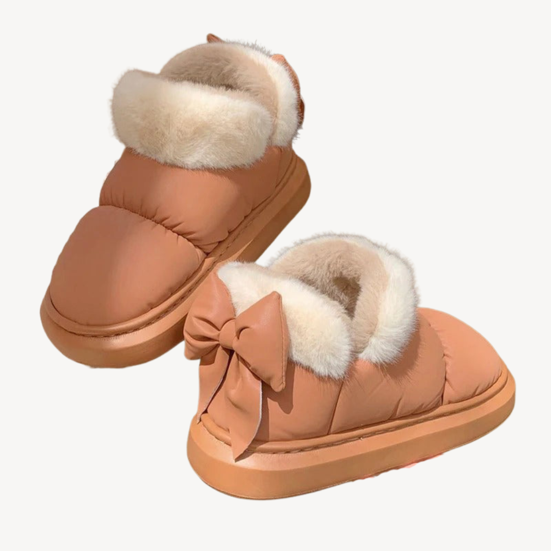 Comfortable Plush Arch Support Slippers