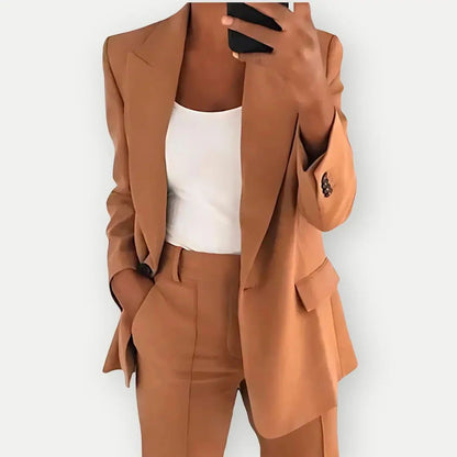 Ladies Formal Business Pantsuit Set