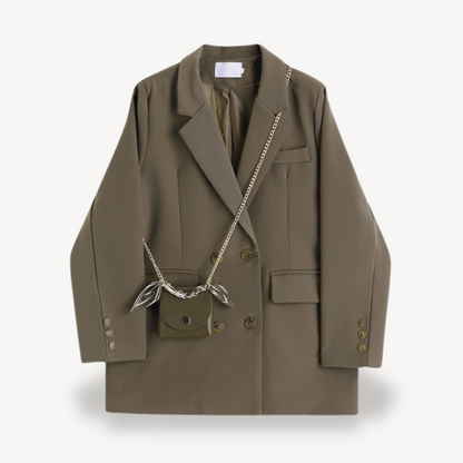 Ladies Large Fit Blazer Jacket