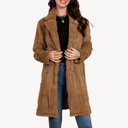 Luxurious Fake Fur Winter Coat