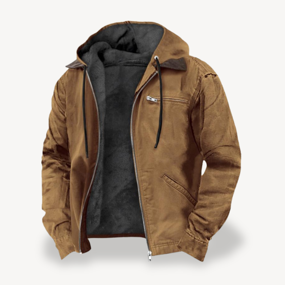 Warm Waterproof Hoodie Coat for Men