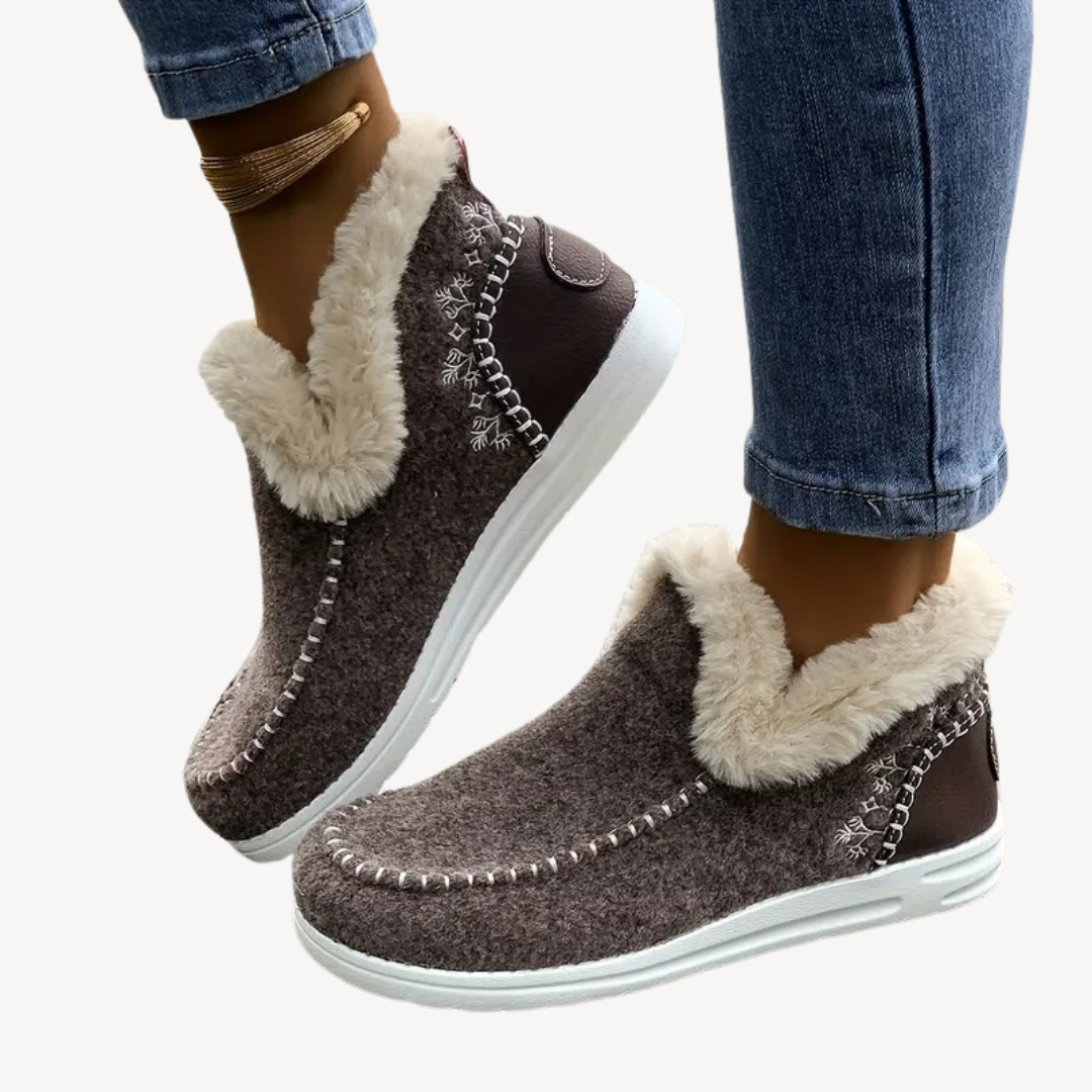 Warm Comfortable Slip-On Shoes for Women