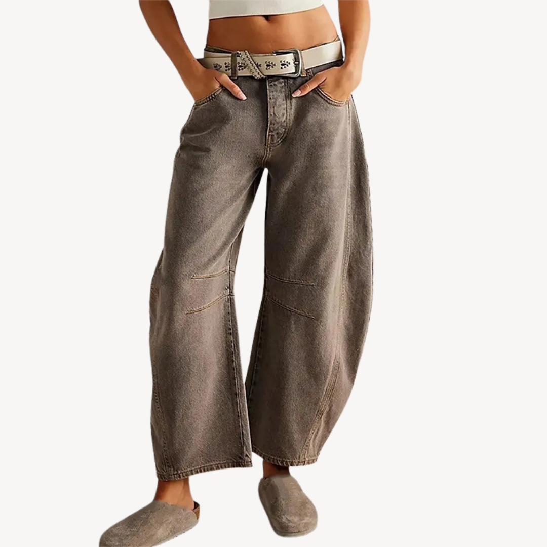 Ladies Loose Fit Jeans Pants