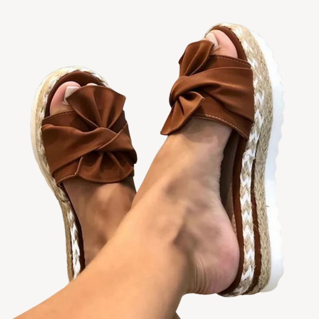 Comfortable Heeled Women's Summer Sandals
