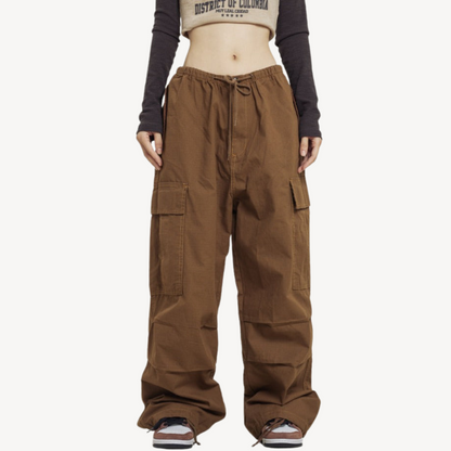 Relaxed Fit Casual Cargo Pants