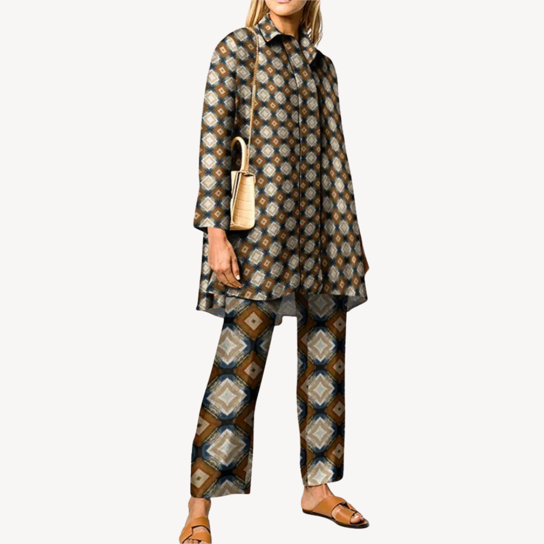 Geometric Pattern Matching Outfit