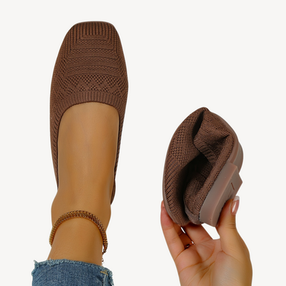 Comfortable Wide Toe Women's Flat Shoes