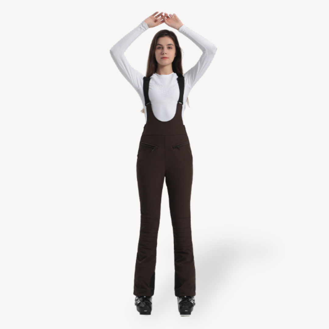 Ladies Snow Pants Bib Overalls