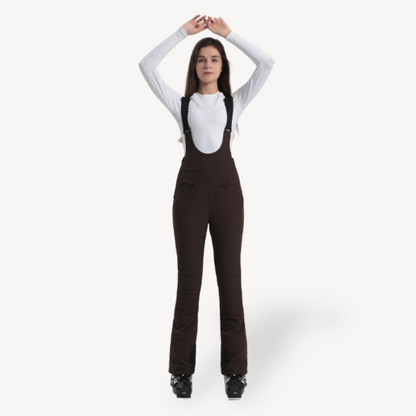 Ladies Snow Pants Bib Overalls