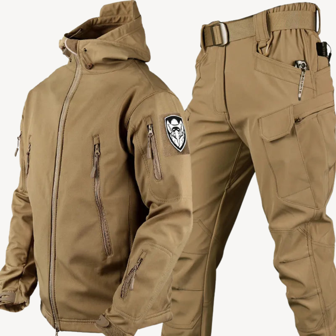 Men's Waterproof Outdoor Jacket Pant Combo