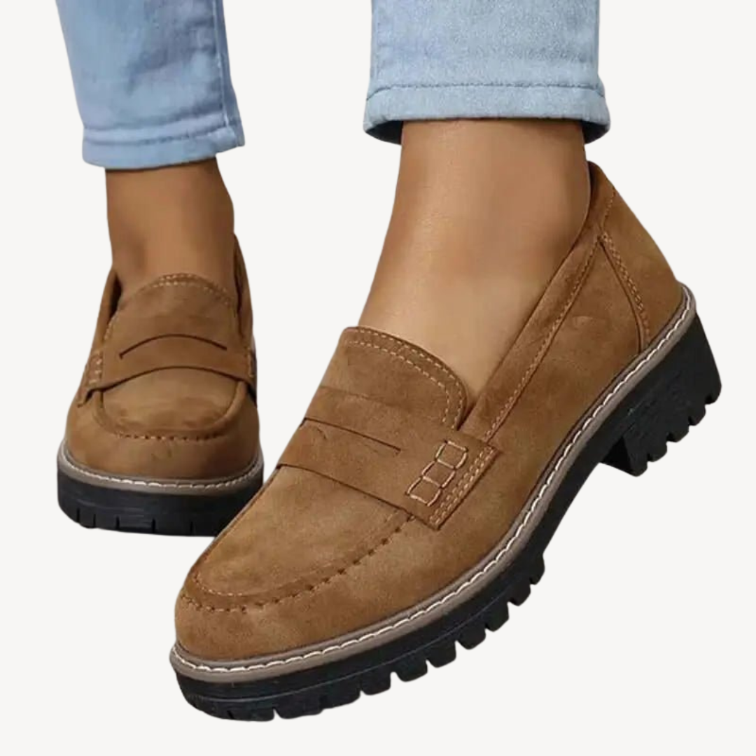 Comfortable Thick Sole Women's Loafers