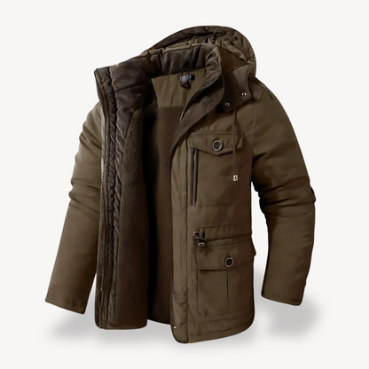 Warm Waterproof Men's Ski Parka Coat