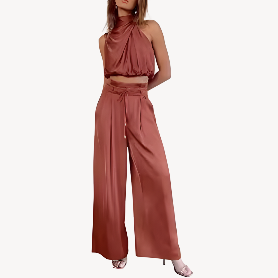 Ladies Silk Lounge Pyjamas