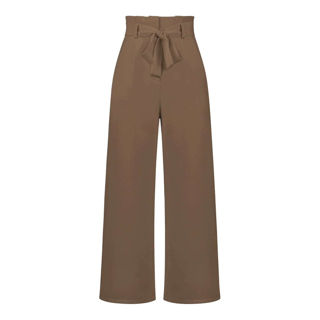 Elegant High Waisted Wide Leg Pants for Women