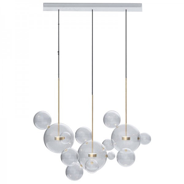 Bright Circular Hanging Light for Modern Homes