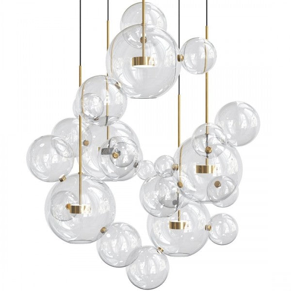 Bright Circular Hanging Light for Modern Homes