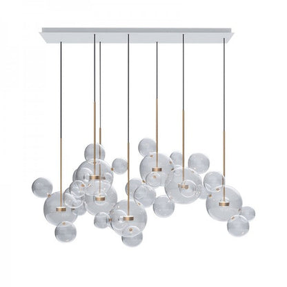 Bright Circular Hanging Light for Modern Homes