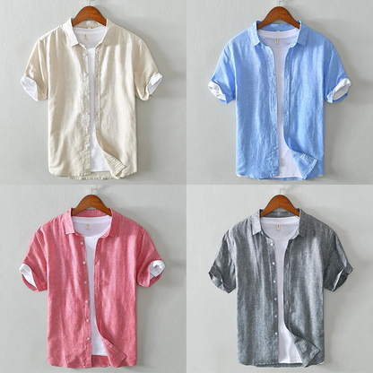 Casual Fit Short Sleeve Dress Shirt