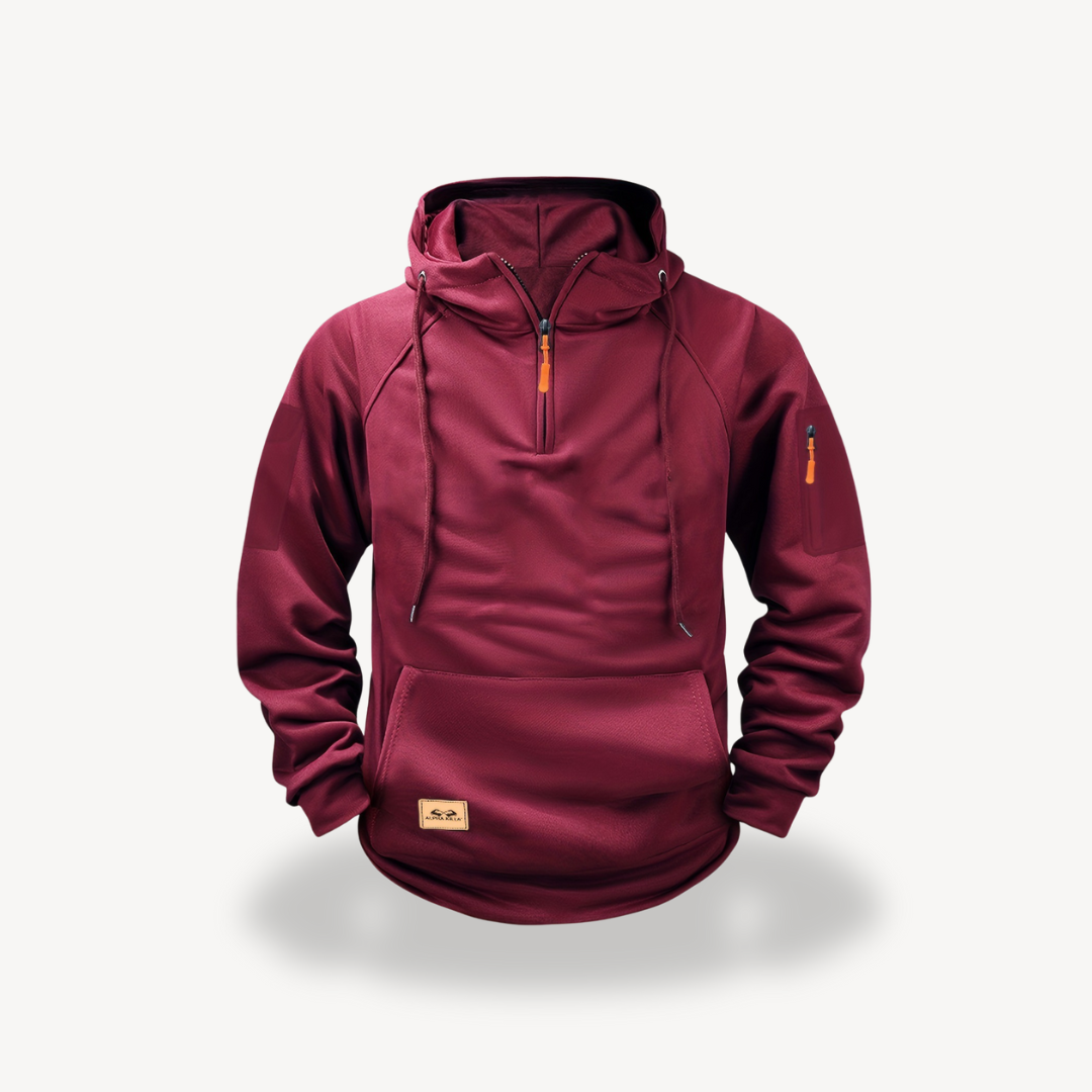 Warm Mens Hooded Sweatshirt