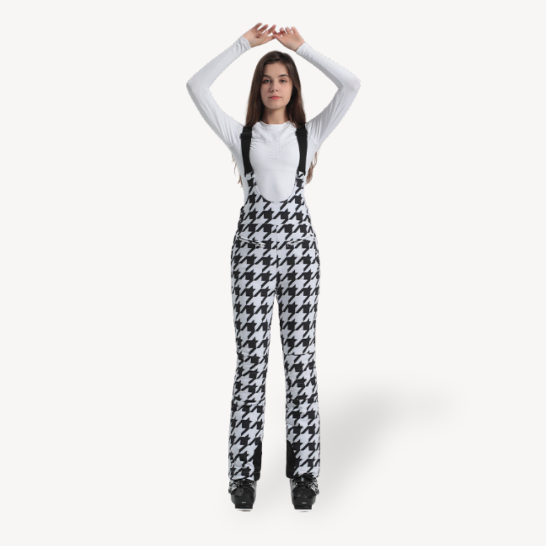 Ladies Snow Pants Bib Overalls