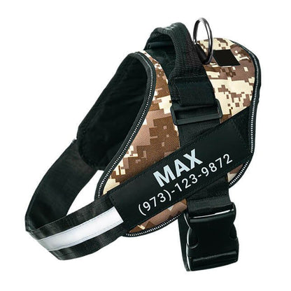 Custom No Pull Dog Harness
