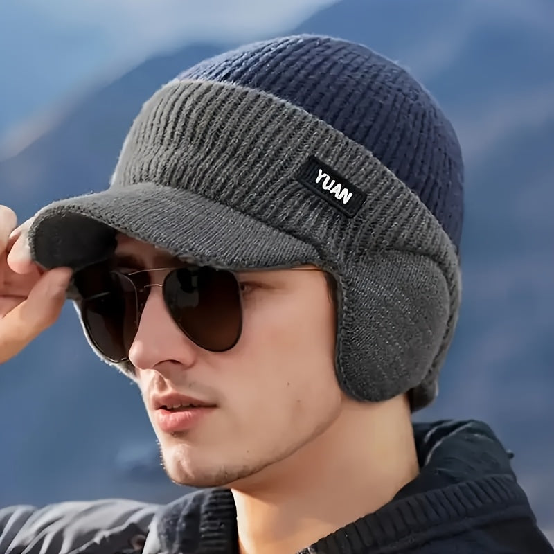 Cold Weather Thermal Insulated Beanie Hat