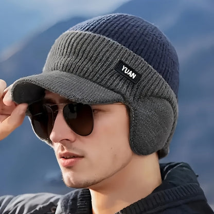 Cold Weather Thermal Insulated Beanie Hat