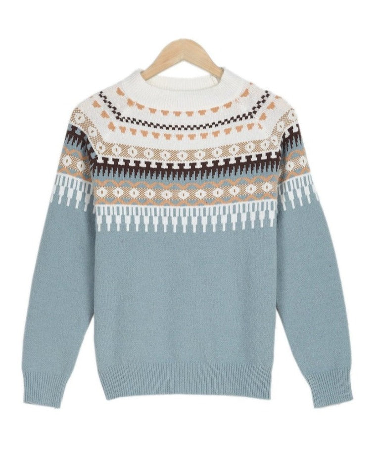 Women's Cozy Knitted Winter Sweater