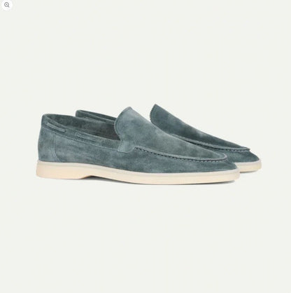 Soft Leather Slip On Shoes
