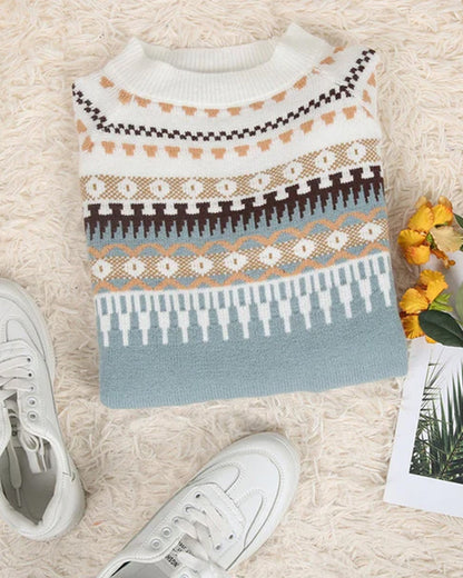 Women's Cozy Knitted Winter Sweater