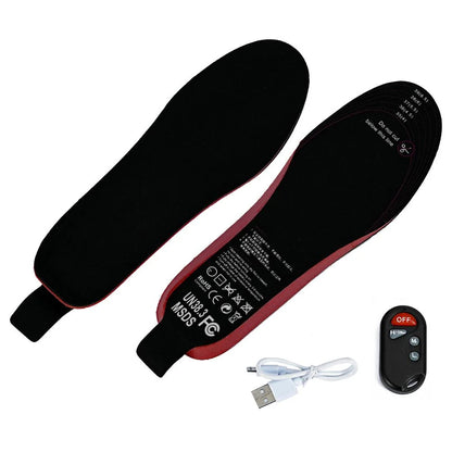 Rechargeable Heated Insoles With Remote