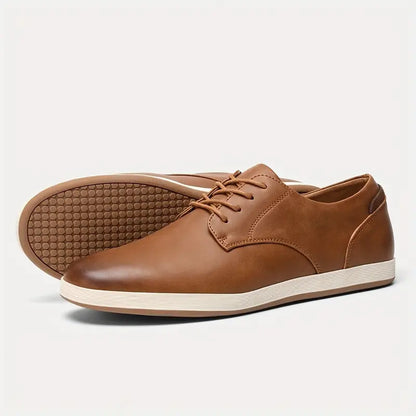 Premium Leather Running Shoes