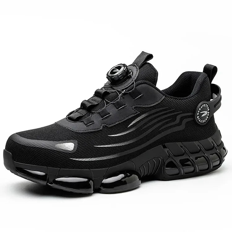 Tough Waterproof Hiking Work Boots with Grip Sole