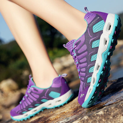 Unisex -New Mesh Lace Up Outdoor Hiking Sneakers