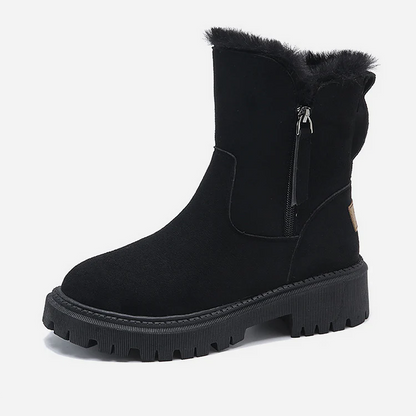 Comfy Faux Fur Winter Boots for Women